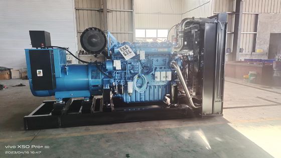 500-3000kg 825KVA/660KW Weichai Diesel Generator Set 50Hz/60Hz Voltage Starting System 24V DC Electric Motor