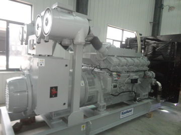 Generadores portátiles industriales silenciosos estupendos 1350KW/1700KVA para la central eléctrica