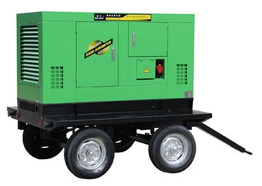 Generador incluido portátil móvil 8 del remolque - 1000KW 50Hz/60Hz refrigerado por agua