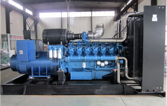 Conjunto de generadores diesel de Weichai 1250KVA/1000KW Voltado de salida 415V/240