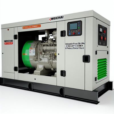 Precios inmejorables 500-3000kg Nivel de ruido ≤105dB Productos Conjunto de generadores diesel de Weichai