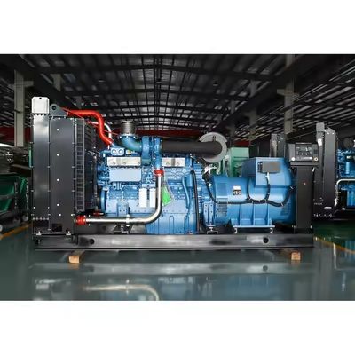Conjunto de generadores diesel Baudouin de bajo ruido 715KVA/572KW con velocidad nominal 1500/1800 rpm